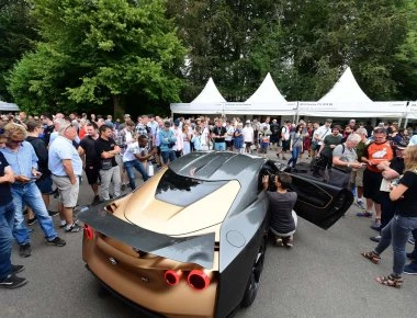 Το Nissan GT-R50 από την Italdesign, στο Φεστιβάλ Ταχύτητας του Goodwood